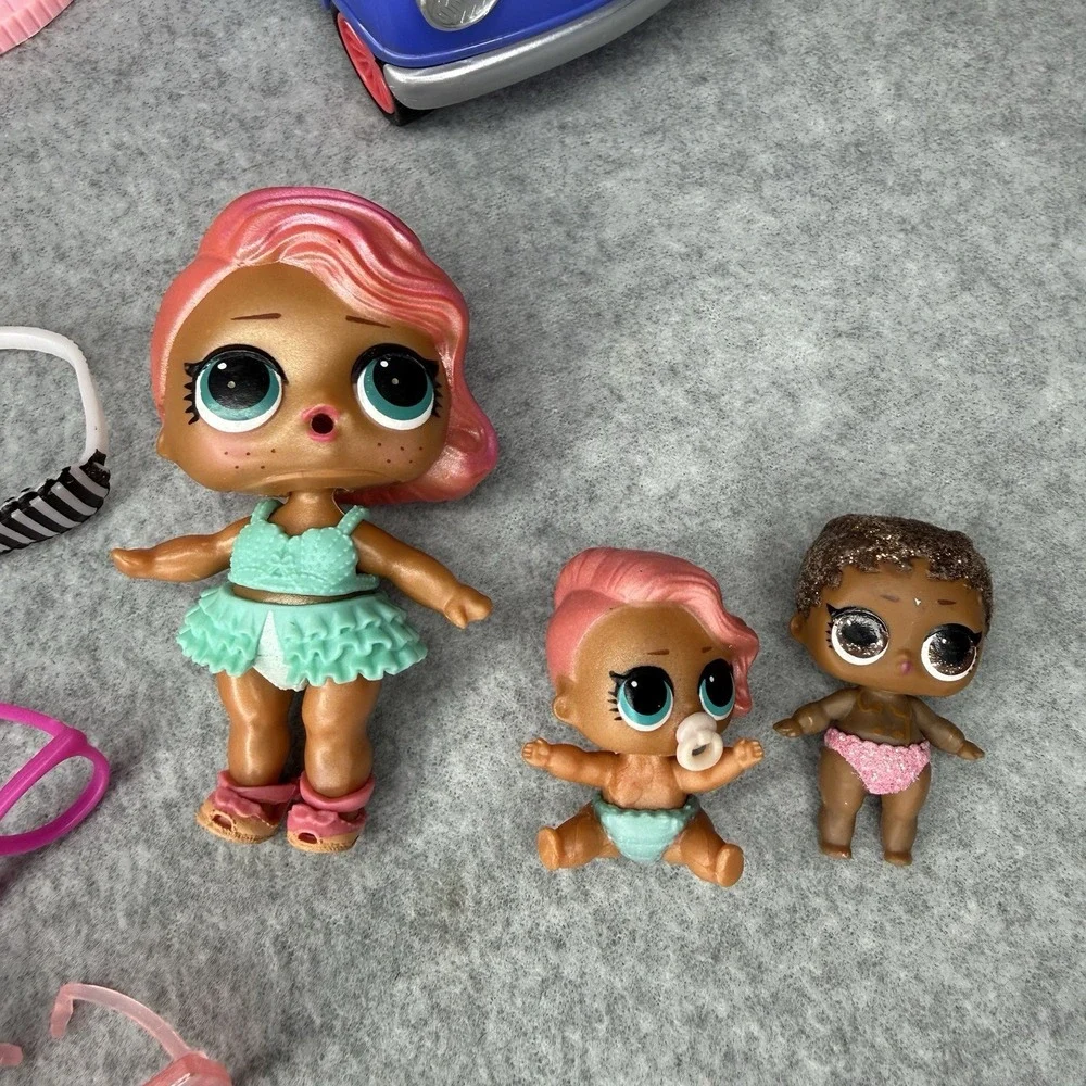 LOL Surprise Doll Babies Accesories Toilet Tour Car Toy Bags Glasses Lot